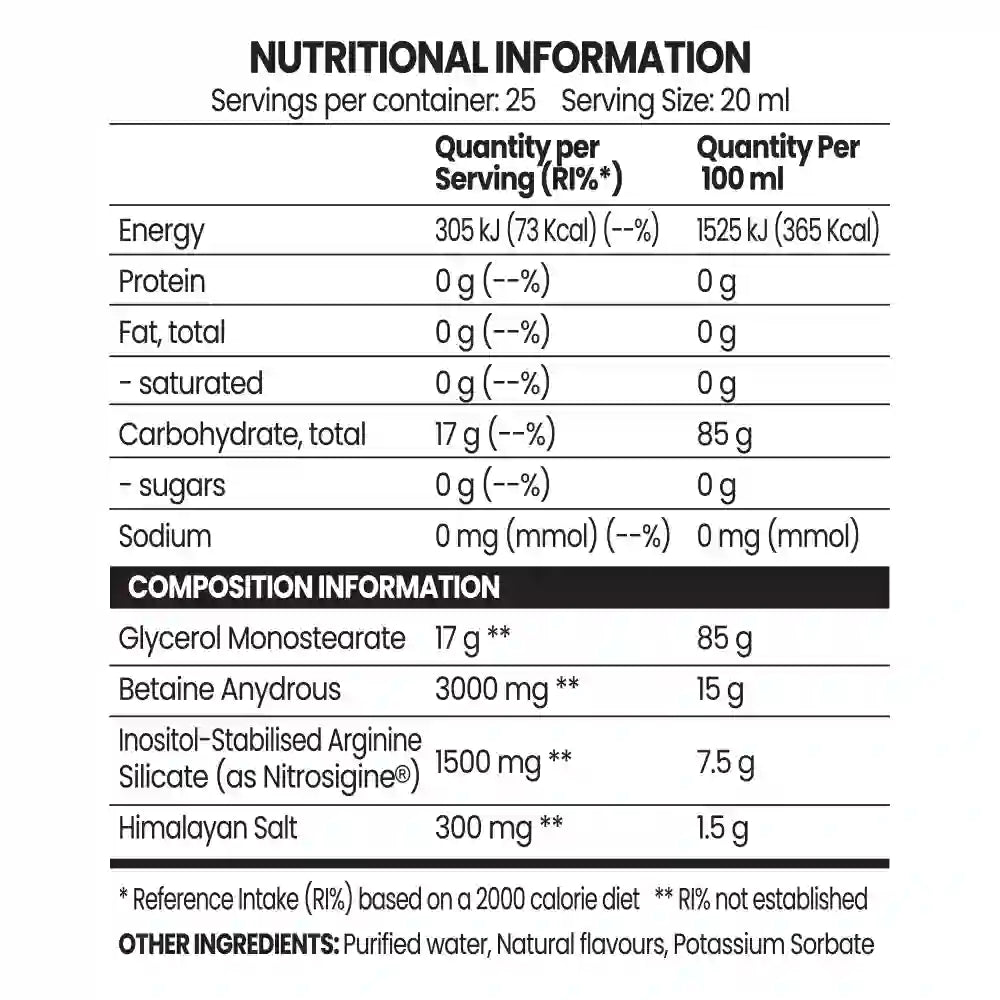 Chaos Crew Pump Juice 500ml image 1
