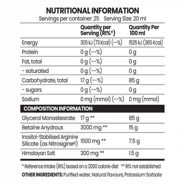 Chaos Crew Pump Juice 500ml image 1