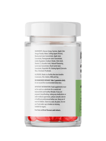 10X Athletic Apple Cider Vinegar Gummies 60Softgels