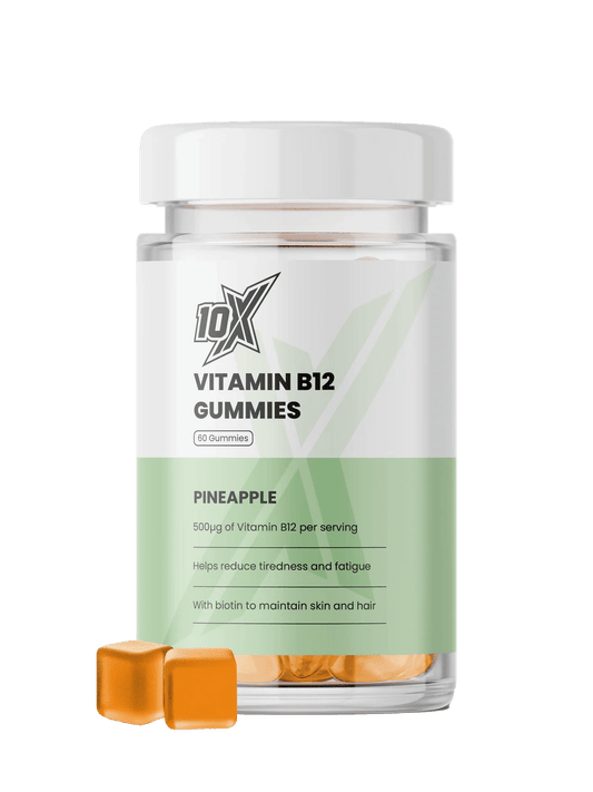 10X Athletic B12 Gummies 60Softgels