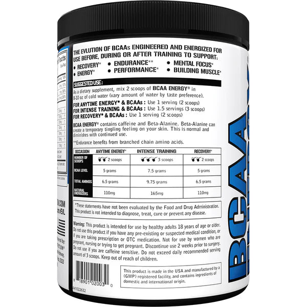 EVLution Nutrition BCAA Energy