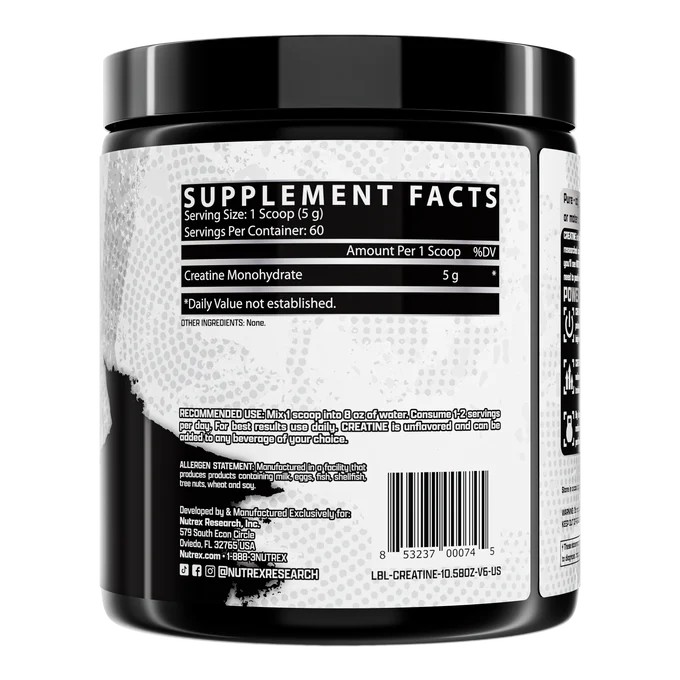 Nutrex Creatine Monohydrate 300g