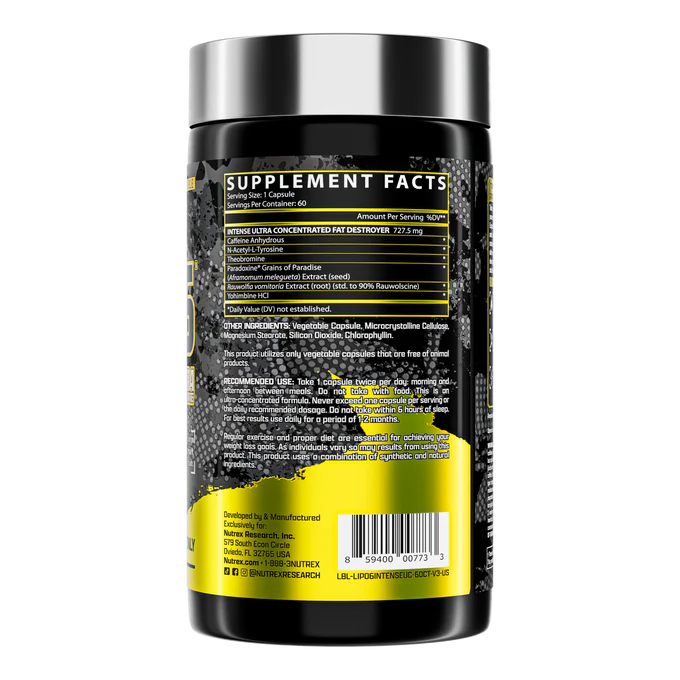 Nutrex Lipo-6 Intense UC Extreme Concentrate