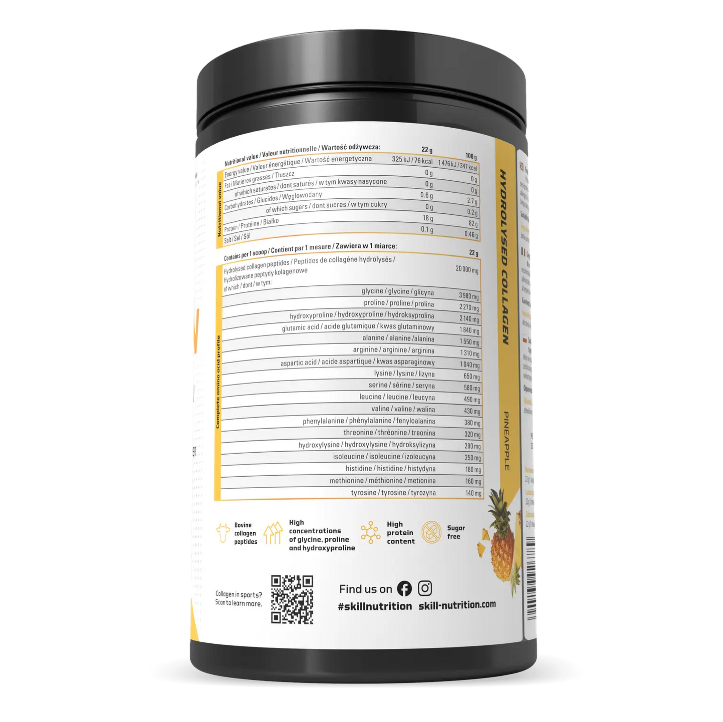 SkillNutrition Hydrolysed Collagen Type I & III