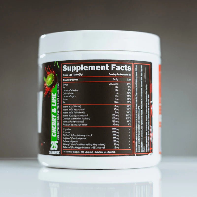 Efectiv Nutrition Burn (Premium Thermogenic) 125g