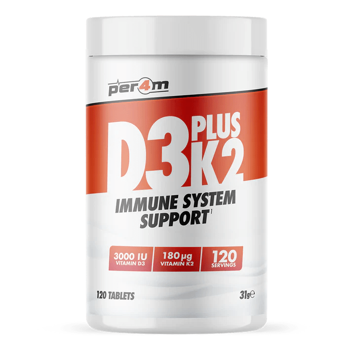 Per4m D3 Plus K2 120 Tablets image 0
