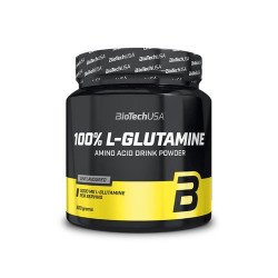 BiotechUSA 100% L-Glutamine, Unflavoured