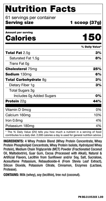 Mutant Whey Dual Chamber 1.8kg