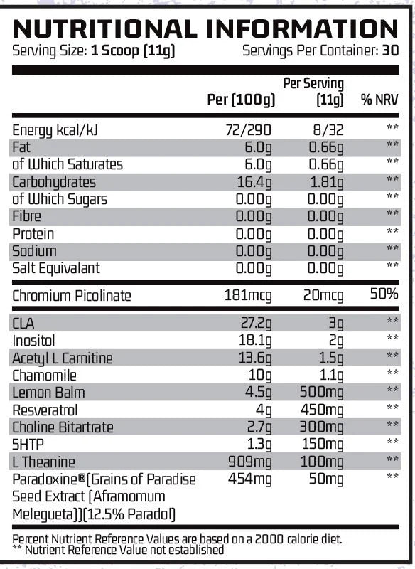 PM Eradicate - Night Time Weight Management & Sleep Formula (30 Serving)