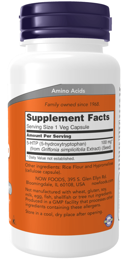 NOW Foods 5-HTP 120 vcaps