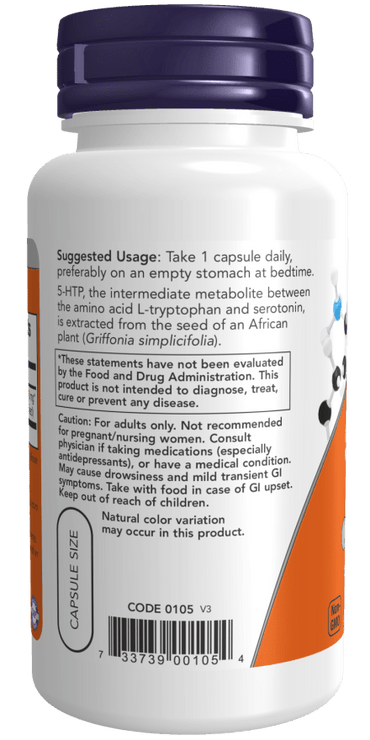 NOW Foods 5-HTP 120 vcaps