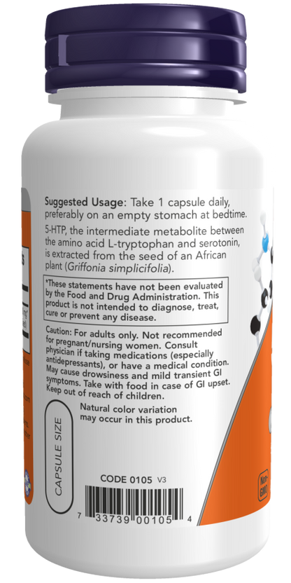 NOW Foods 5-HTP 120 vcaps