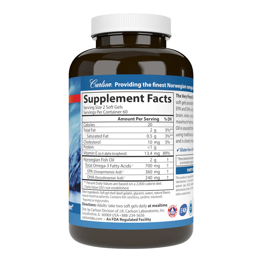 Supplement bottle with label showing 'Supplement Facts' on a white background
