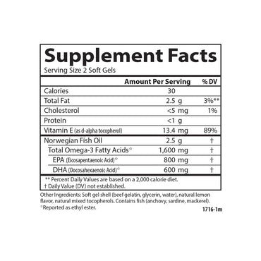 Carlson Labs Elite Omega-3 Gems 90 + 30 softgels