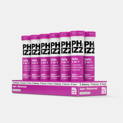 Phizz 3-in-1 Multivitamin & Rehydration Electrolyte Effervescent 12x20 Tabs