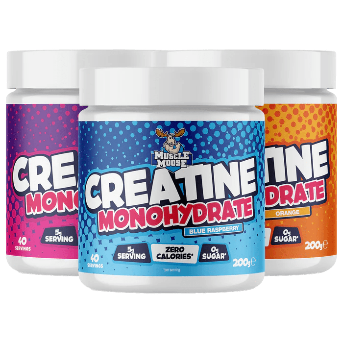 Muscle Moose Creatine Monohydrate (Flavoured) 200g image 1