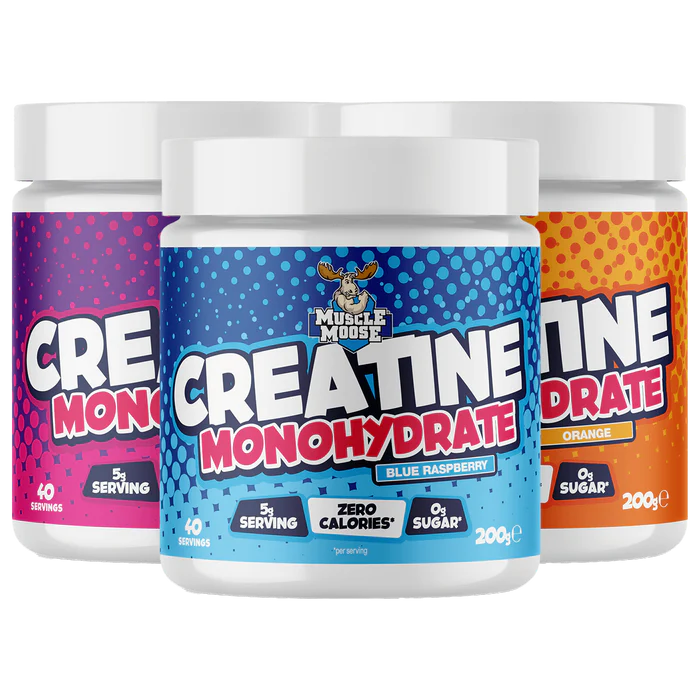 Muscle Moose Creatine Monohydrate (Flavoured) 200g image 1