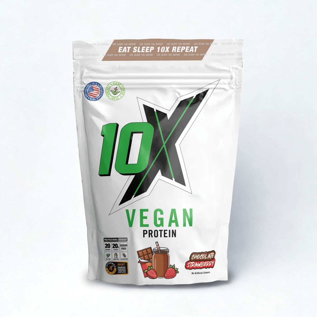 10X Athletic Vegan Protein 540g