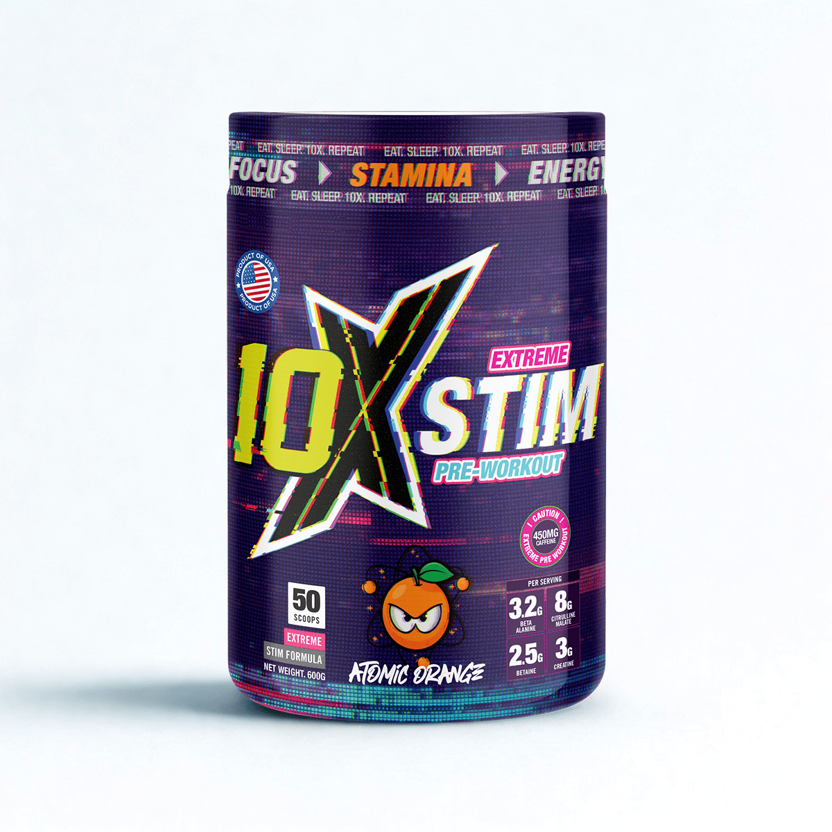 10X Athletic STIM 600g
