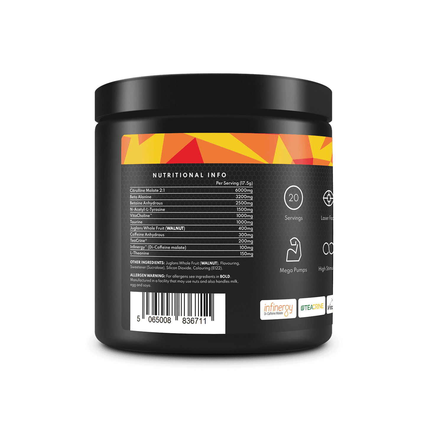 Combat Fuel Dynamite Pre-Workout 350g image 1