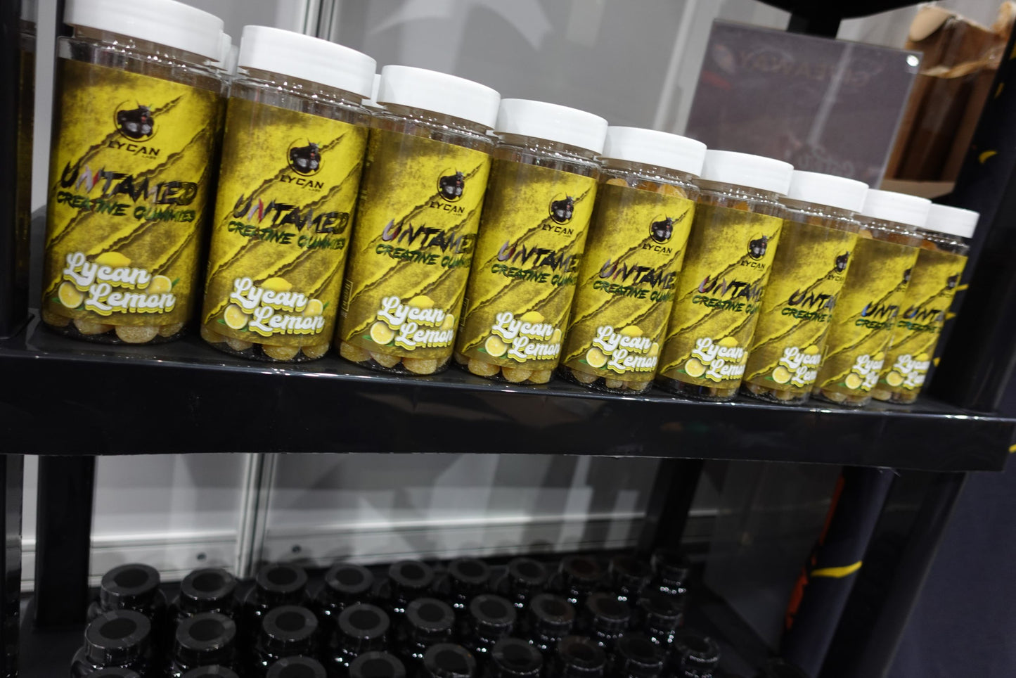 Lycan Labs Untamed Creatine Gummies – Lemon (300g, 90 Gummies) image 1