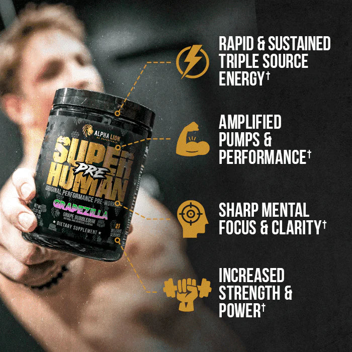 Alpha Lion SuperHuman Pre Workout 342.3g image 6