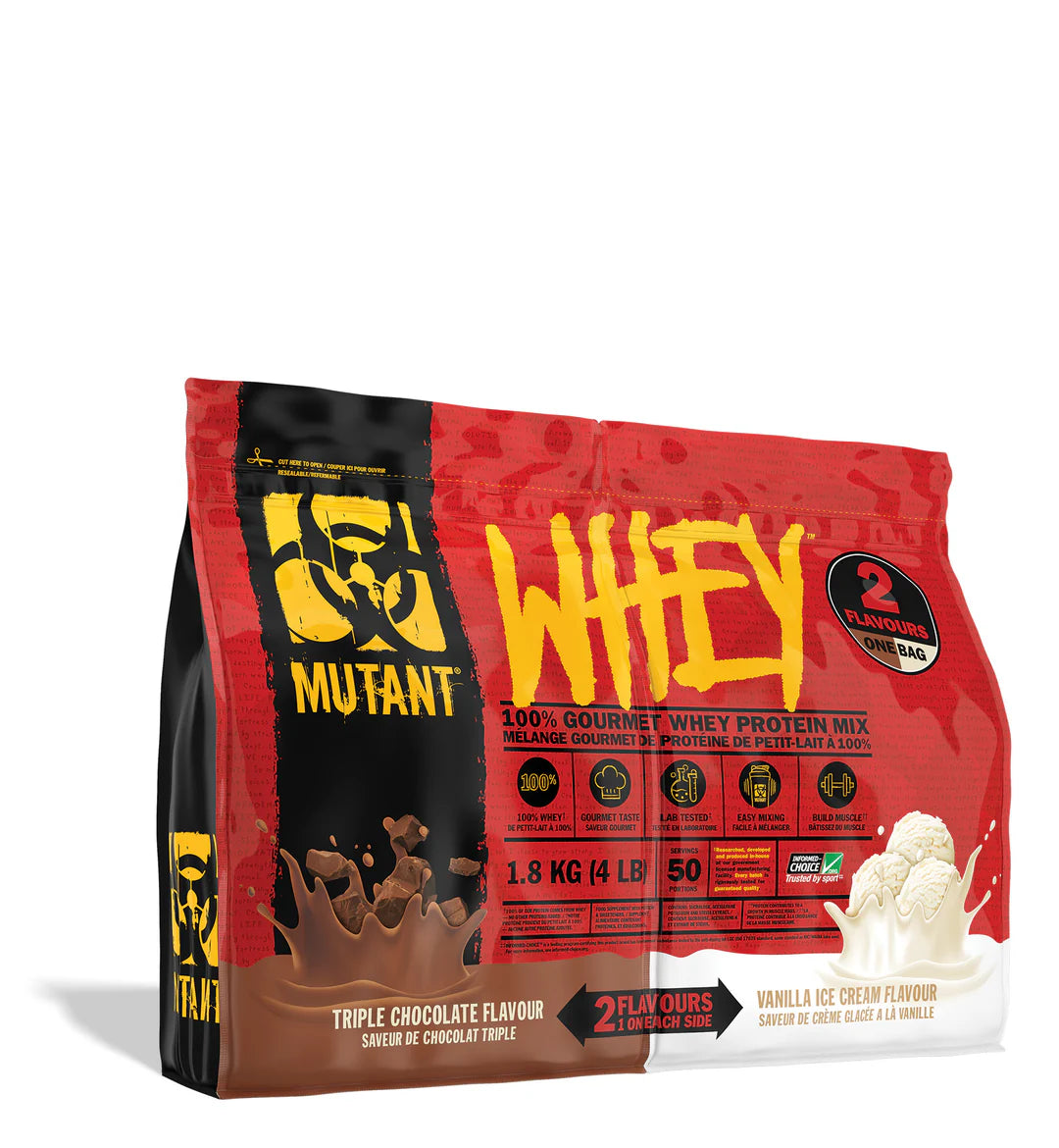 Mutant Whey Dual Chamber 1.8kg