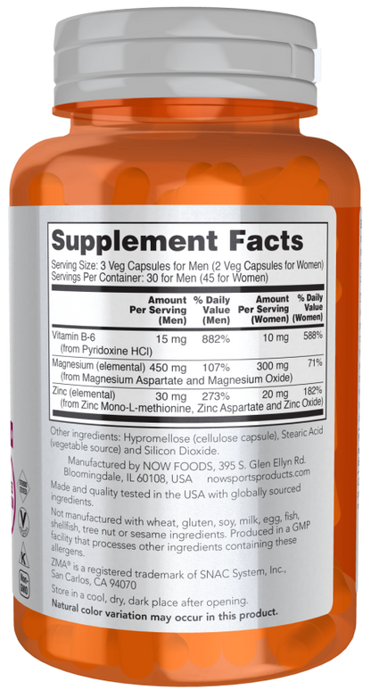 NOW Foods ZMA - Sports Recovery