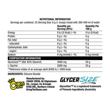 Chaos Crew Glycer Swell 200g image 1