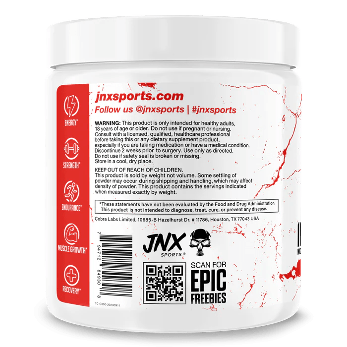 JNX Sports The Curse! Creatine 300g image 2