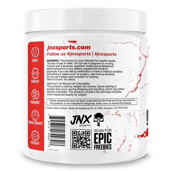 JNX Sports The Curse! Creatine 300g image 2