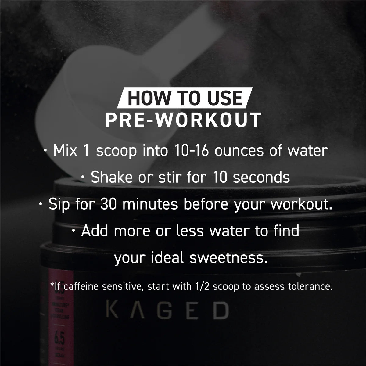 Kaged Muscle Pre-Kaged - 546 - 604 grams image 6