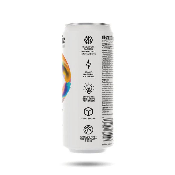 Neutonic Productivity Drink 12x330ml – Nootropic Energy & Focus Blend image 6