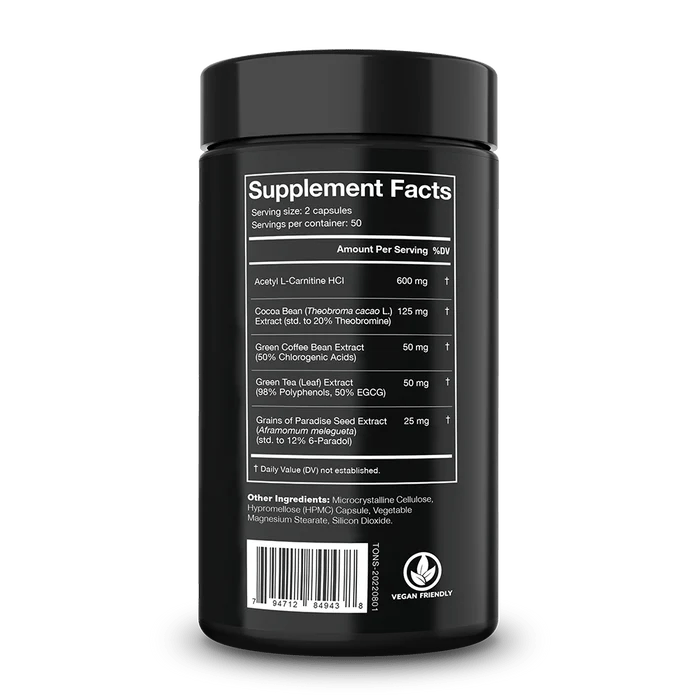 JNX Sports The Omen! Non-Stimulant Fat Burner100 vcaps image 2