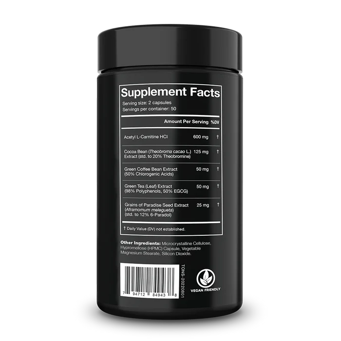 JNX Sports The Omen! Non-Stimulant Fat Burner100 vcaps image 2