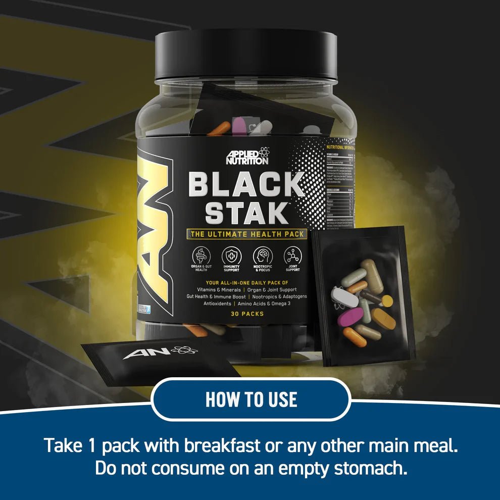 Applied Nutrition Black Stak- Ultimate Health Pack image 2
