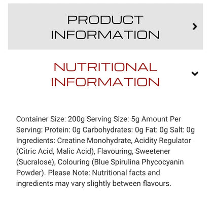 Muscle Moose Creatine Monohydrate (Flavoured) 200g image 2