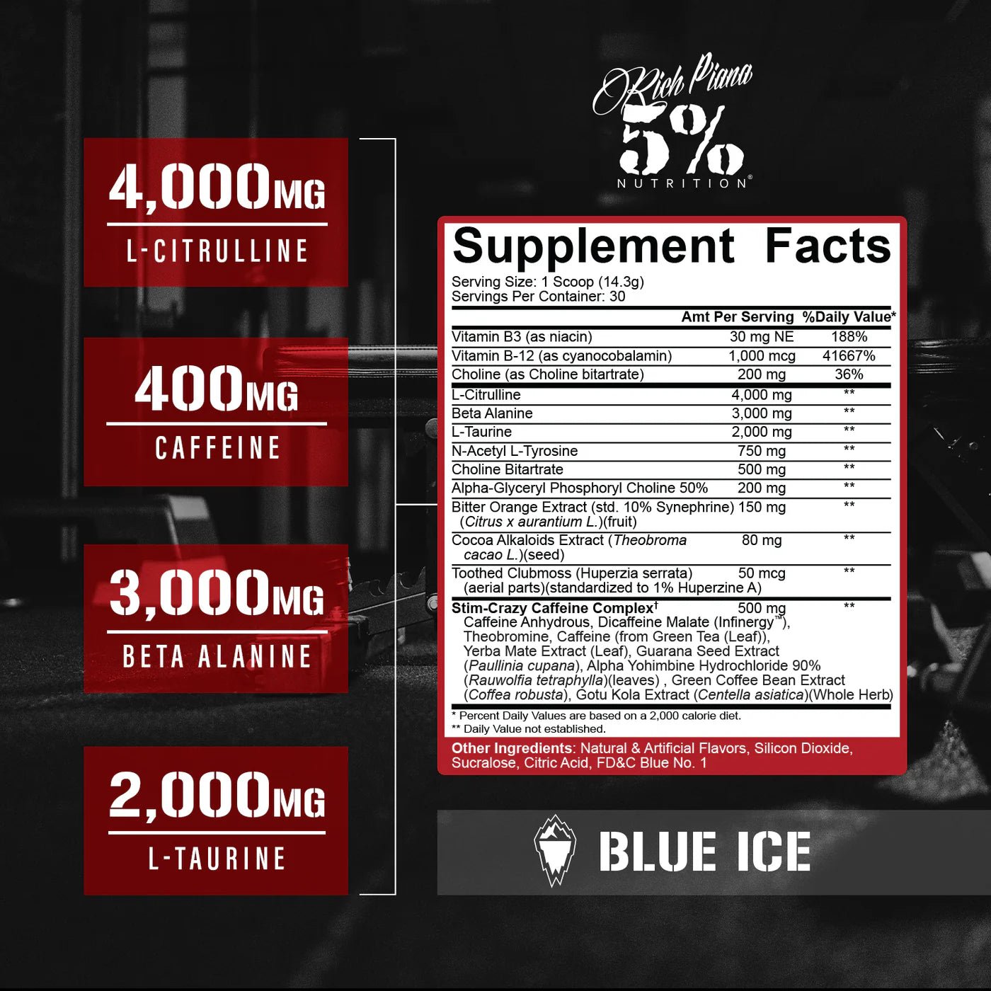 Rich Piana - 5% Nutrition 5150 - Legendary Series