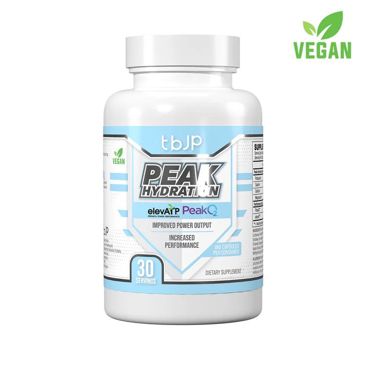 Trained By JP Peak Hydration 180caps image 0