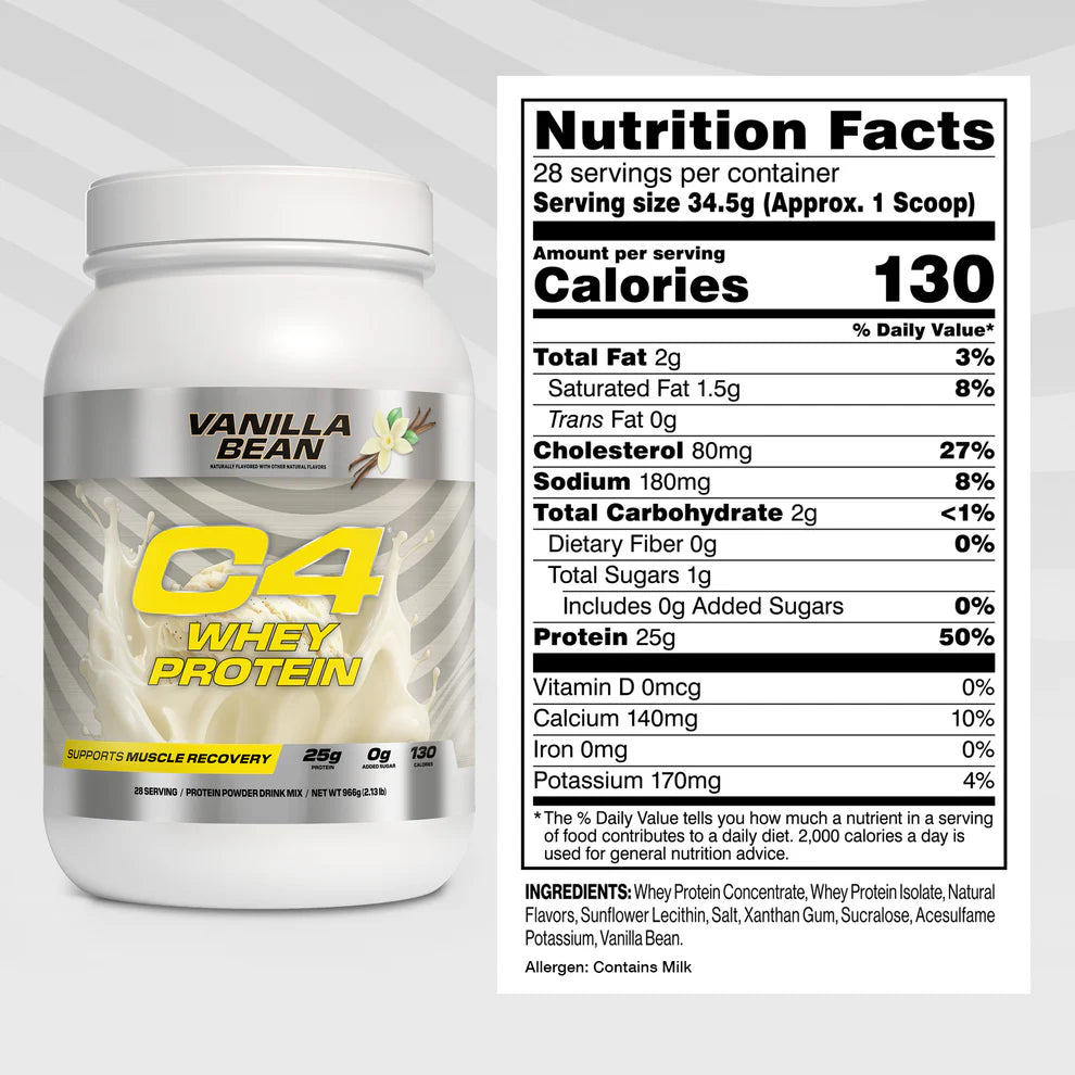 Cellucor C4 Whey Protein Powder image 7