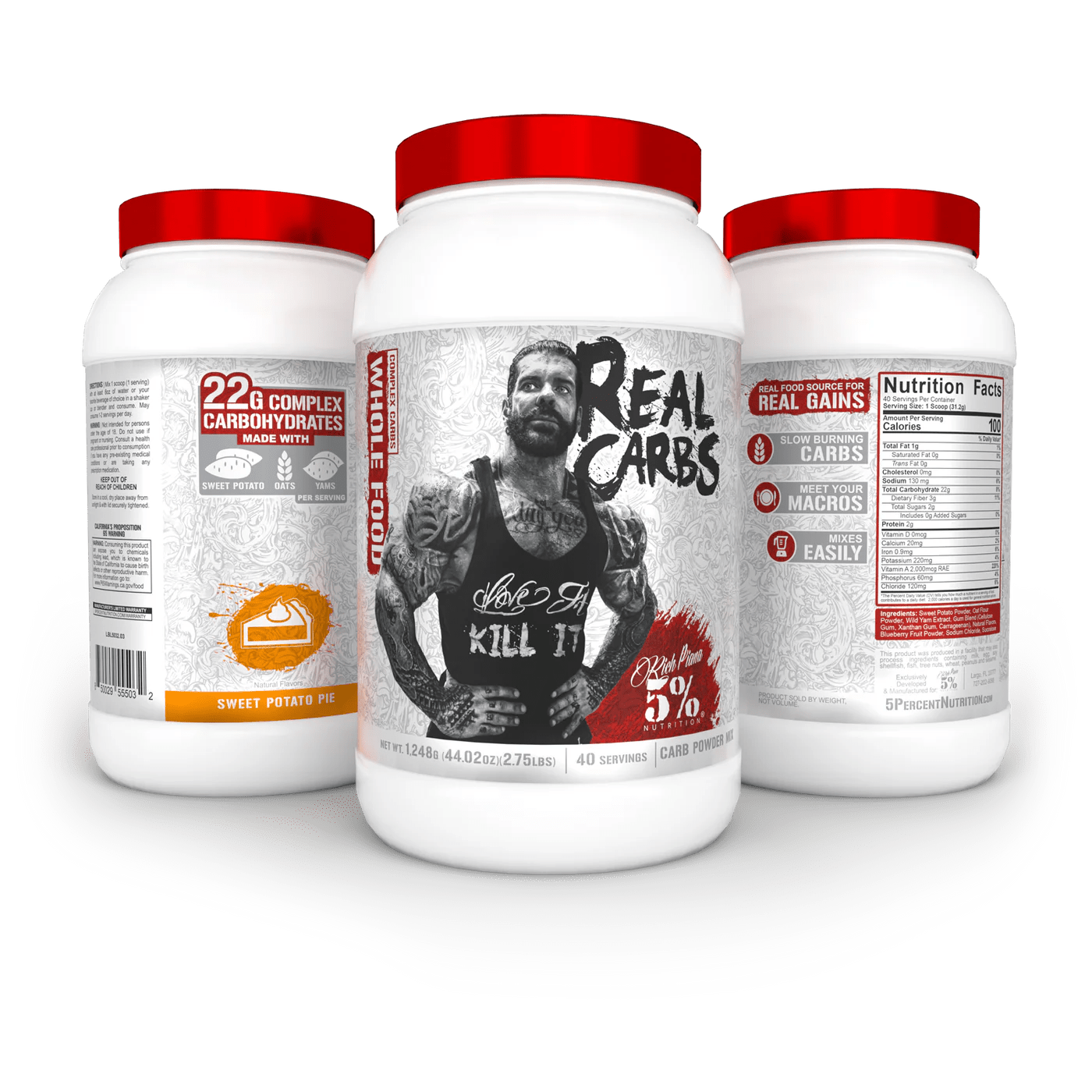 5% Nutrition Real Carbs 1248g image 3