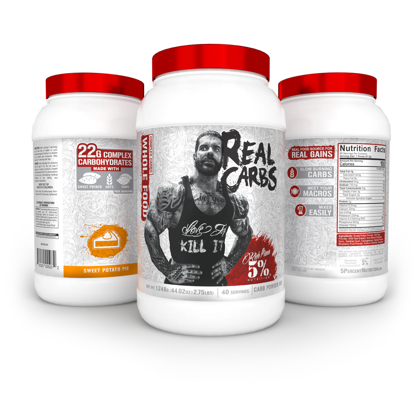 5% Nutrition Real Carbs 1248g image 3
