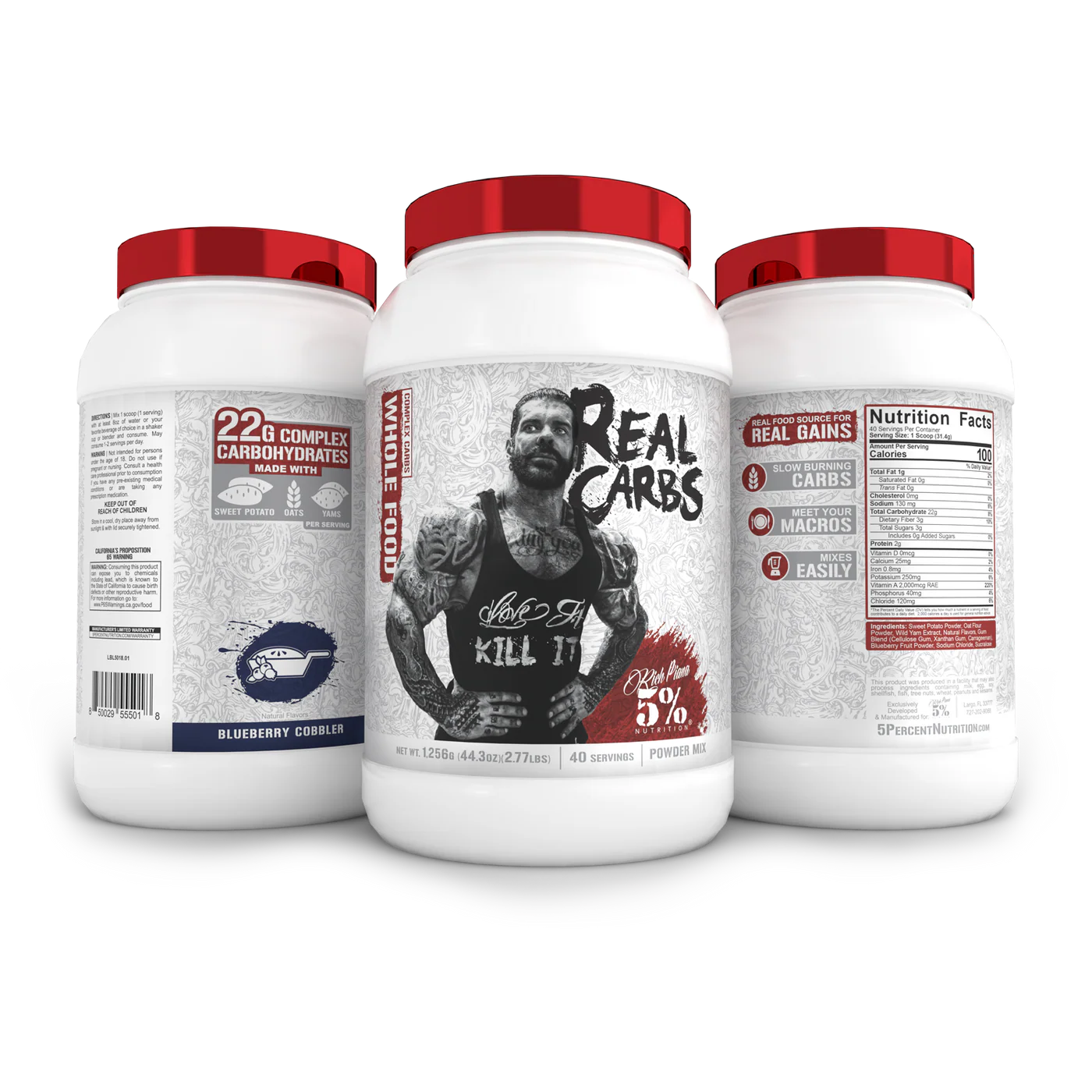 5% Nutrition Real Carbs 1248g image 1
