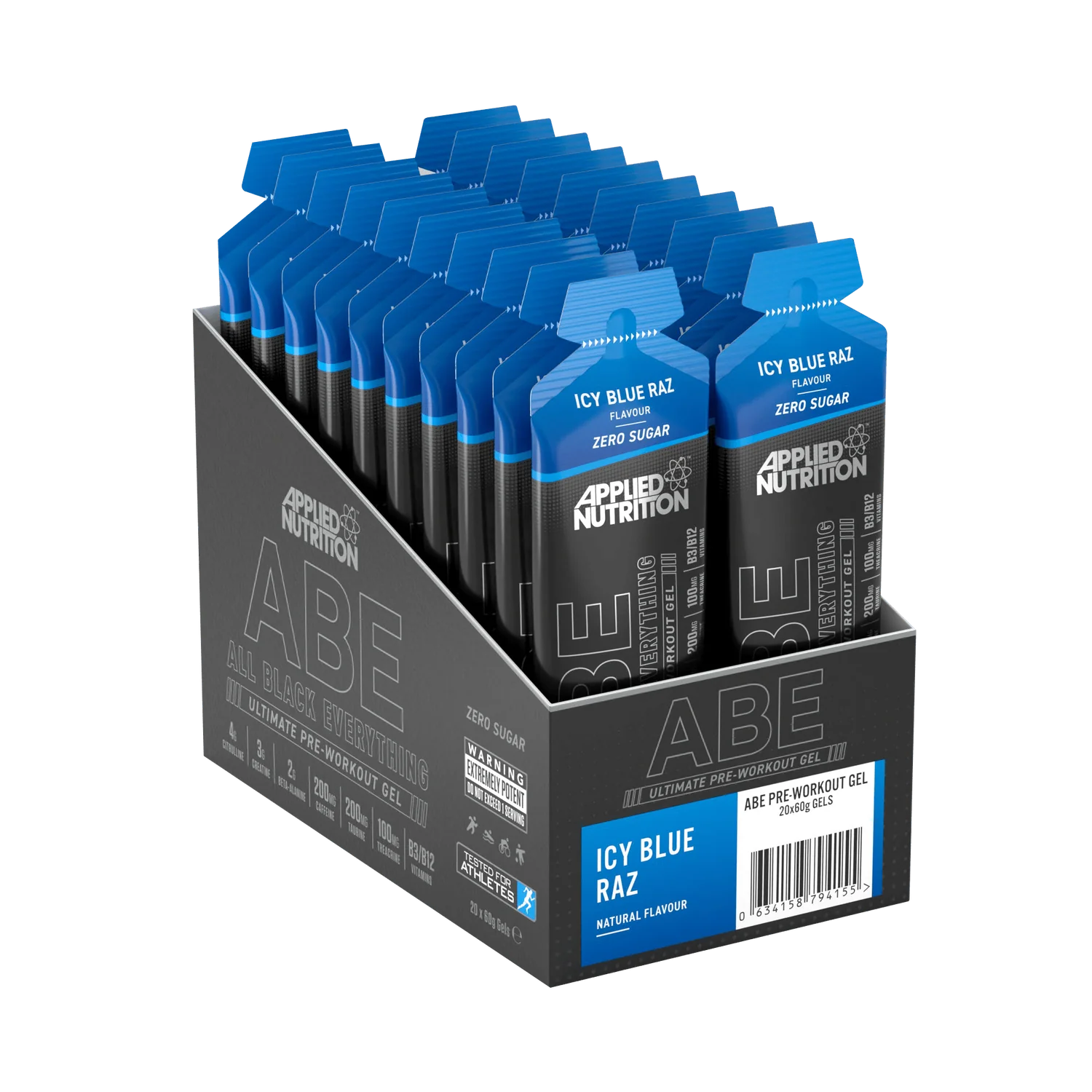 Applied Nutrition ABE (All Black Everything) Pre Workout Gel 20x60g image 0