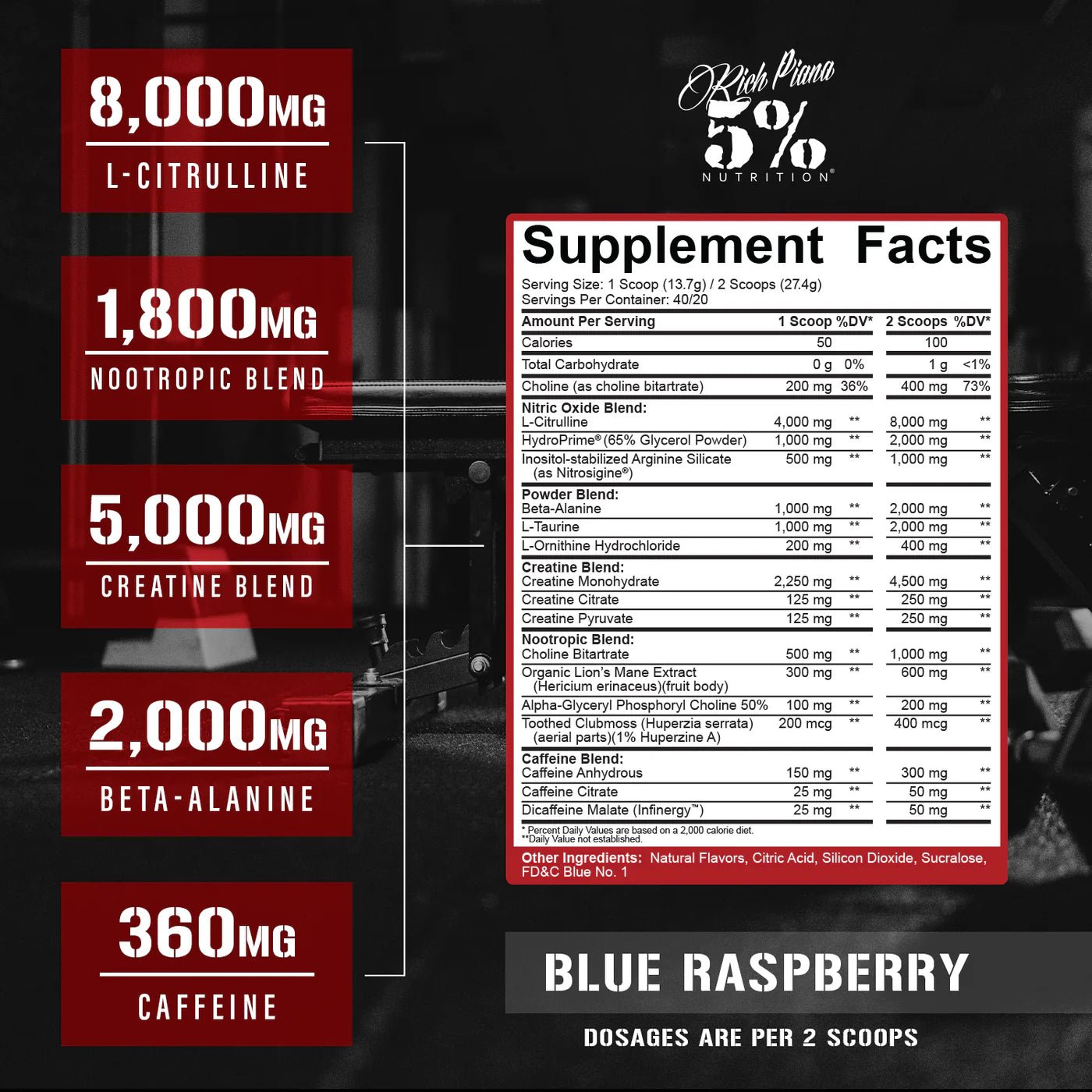 5% Nutrition Kill It Reloaded Legendary Series 512.5g image 4