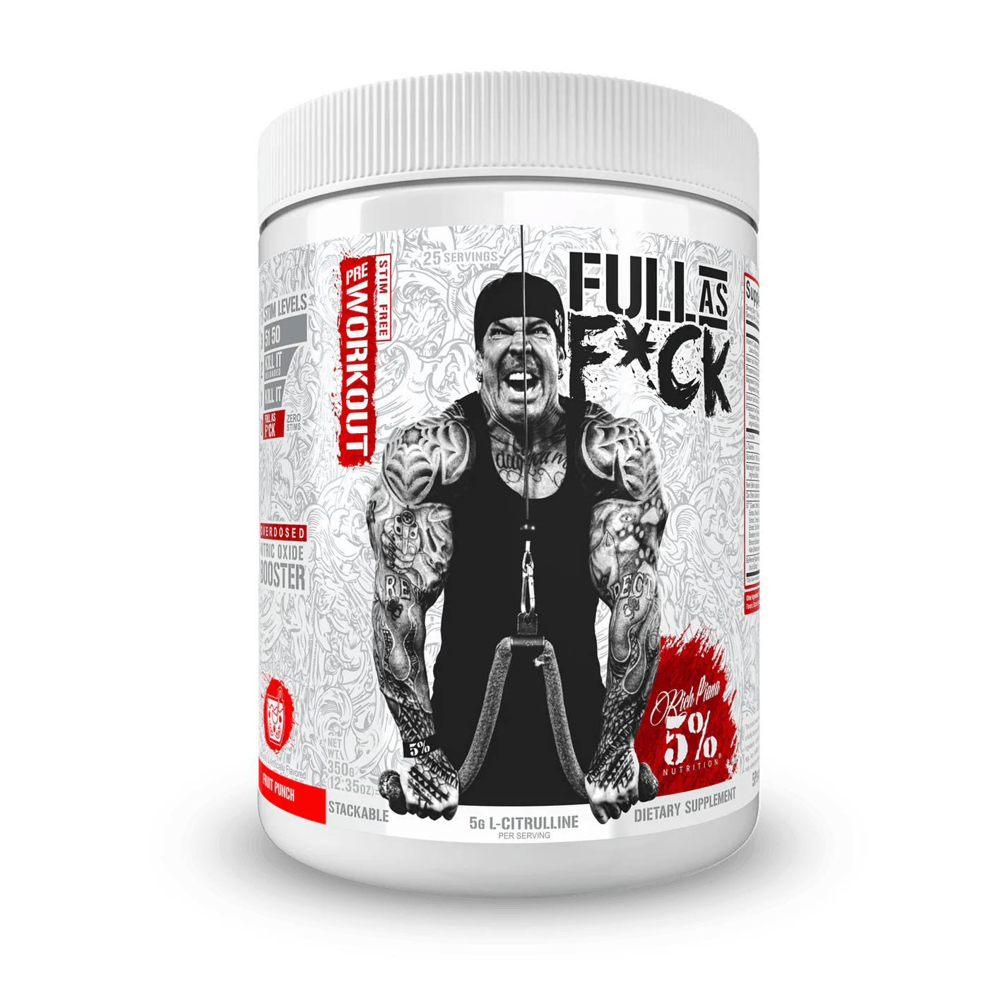 5% Nutrition FULL AS F*CK Legendary Series 372g image 0