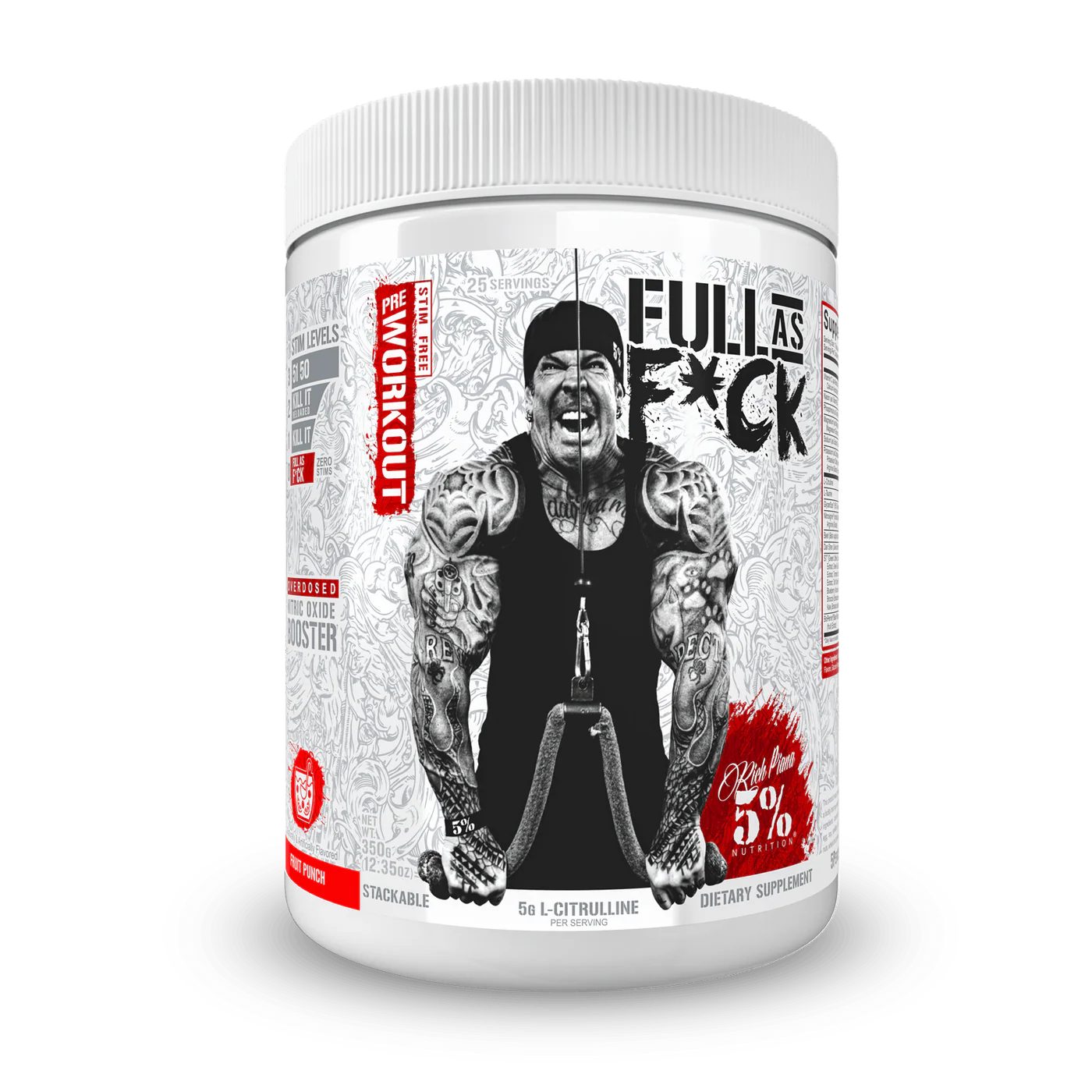 5% Nutrition FULL AS F*CK Legendary Series 372g image 0