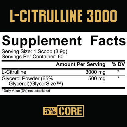 5% Nutrition L-Citrulline 3000 image 4