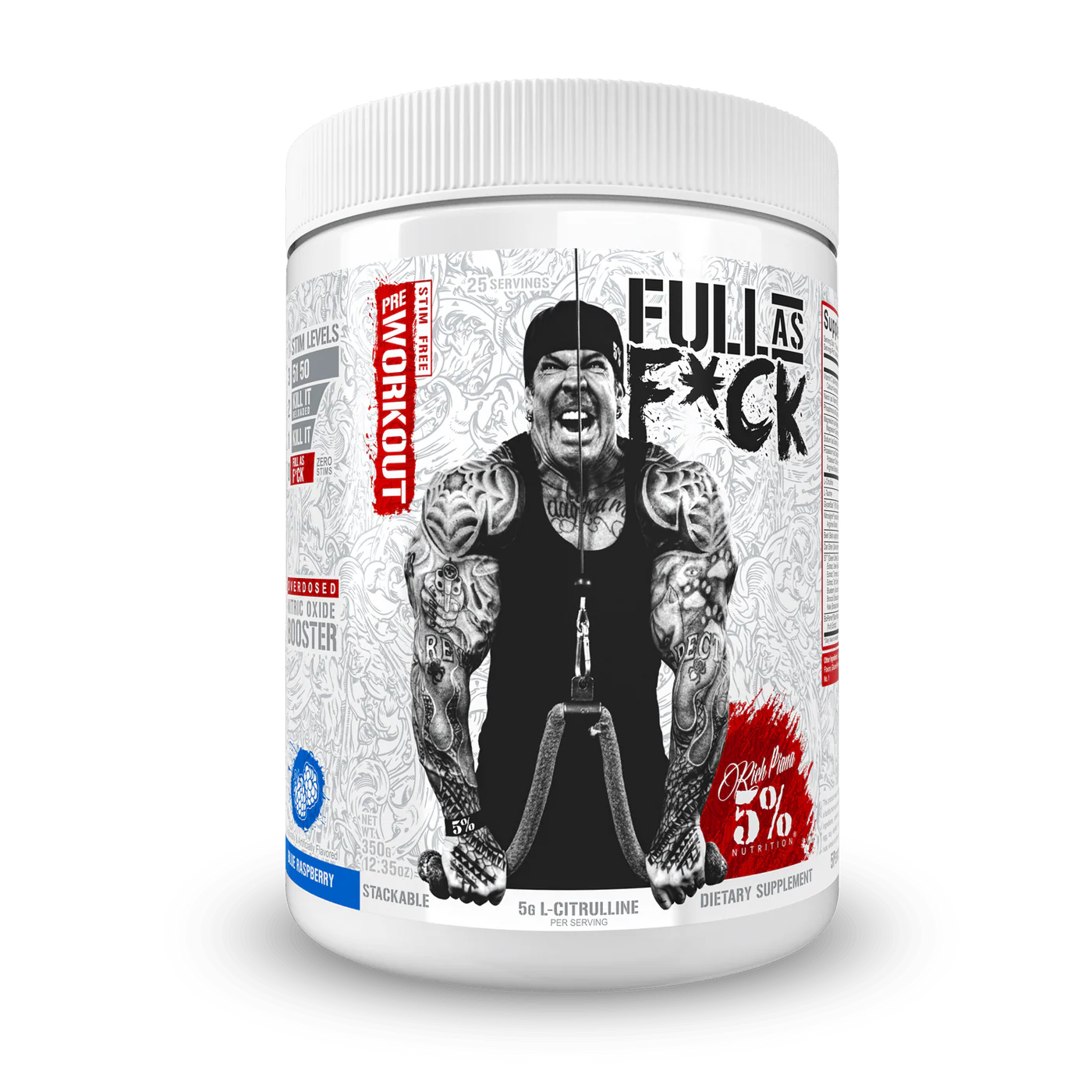 5% Nutrition FULL AS F*CK Legendary Series 372g image 2