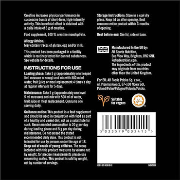 Reflex Nutrition Creatine Monohydrate 450g image 1